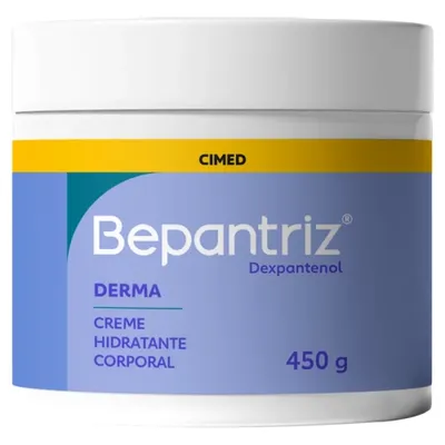 Creme Hidratante Bepantriz Dexpantenol Derma 450g